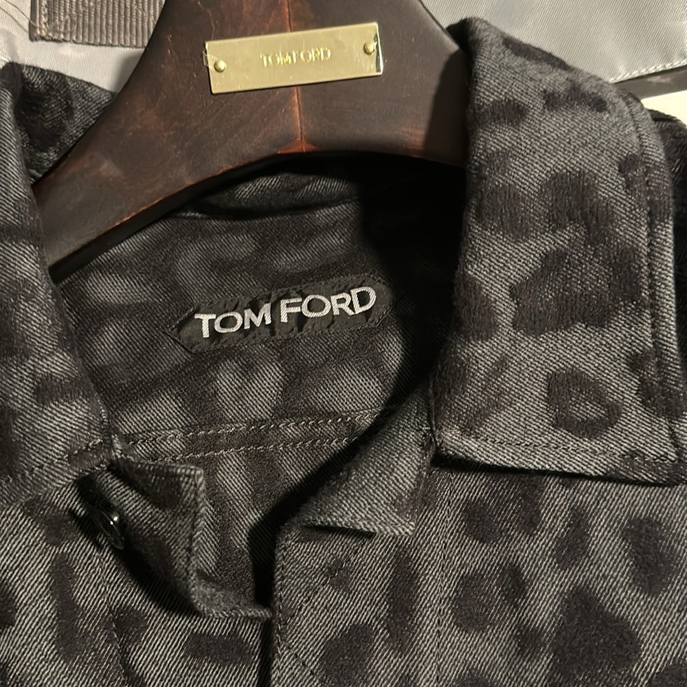 Leopard Denim Jacket